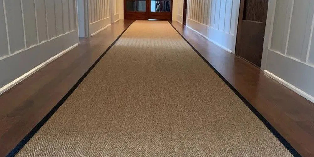 sisal loper visgraat