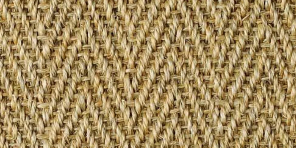 Naturfarbener Sisalteppich: die echte Farbe von Sisal