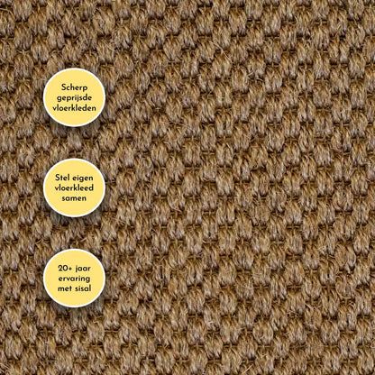 sisal vloerkleed dragon grass