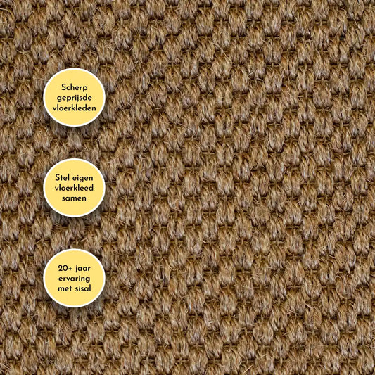 sisal vloerkleed dragon grass