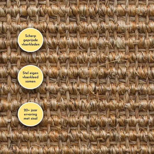 sisal vloerkleed isis