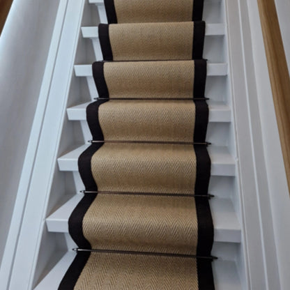 sisal traploper visgraat