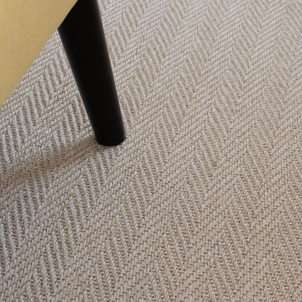 Sisalteppich 200x400 cm Fischgrät