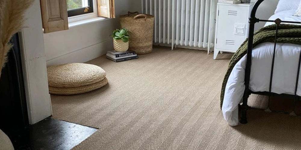 Sisal Teppichboden Meterware - Natürlich nach Maß – Sisal Studio