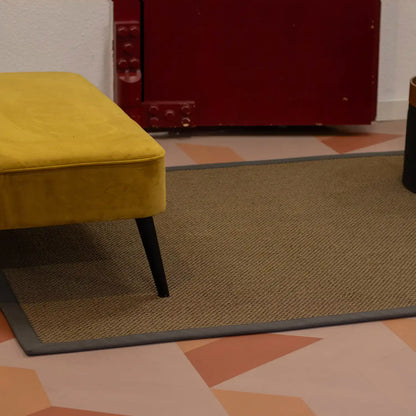Sisal vloerkleed Dragon Grass Mokka