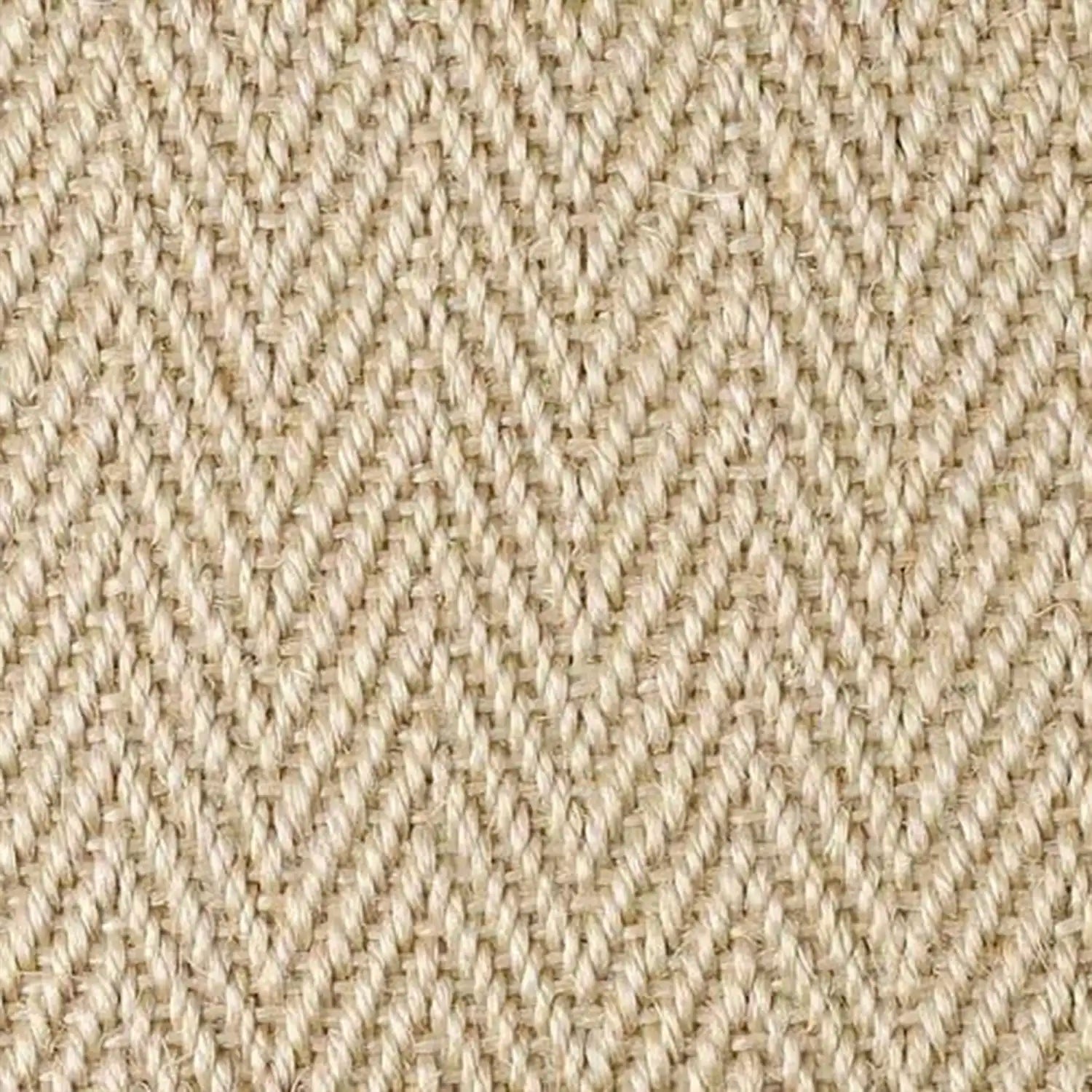 sisal vloerkleed visgraat licht zand