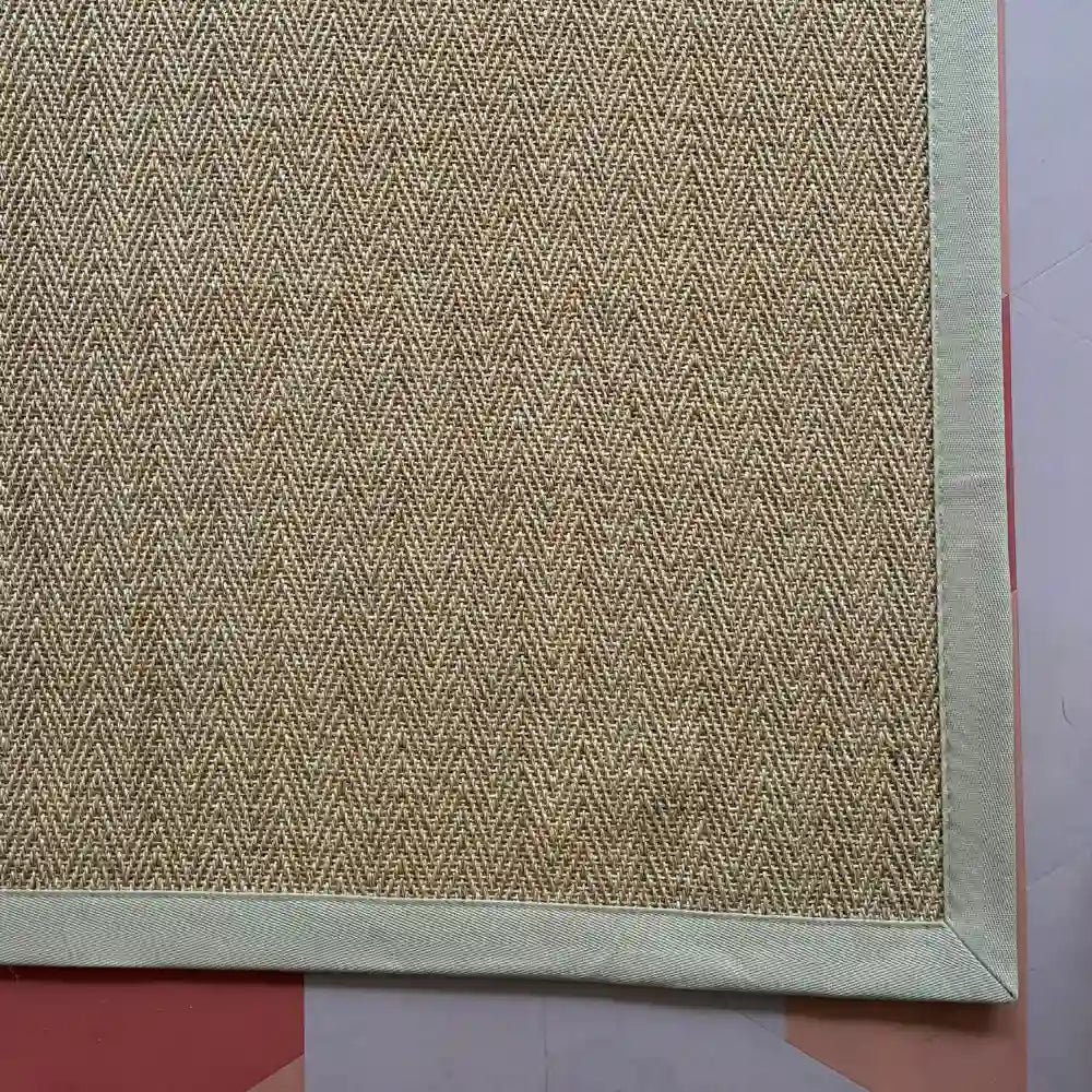 Sisal vloerkleed: Visgraat - Tarwe (4062) - KP-353 - 280x320cm